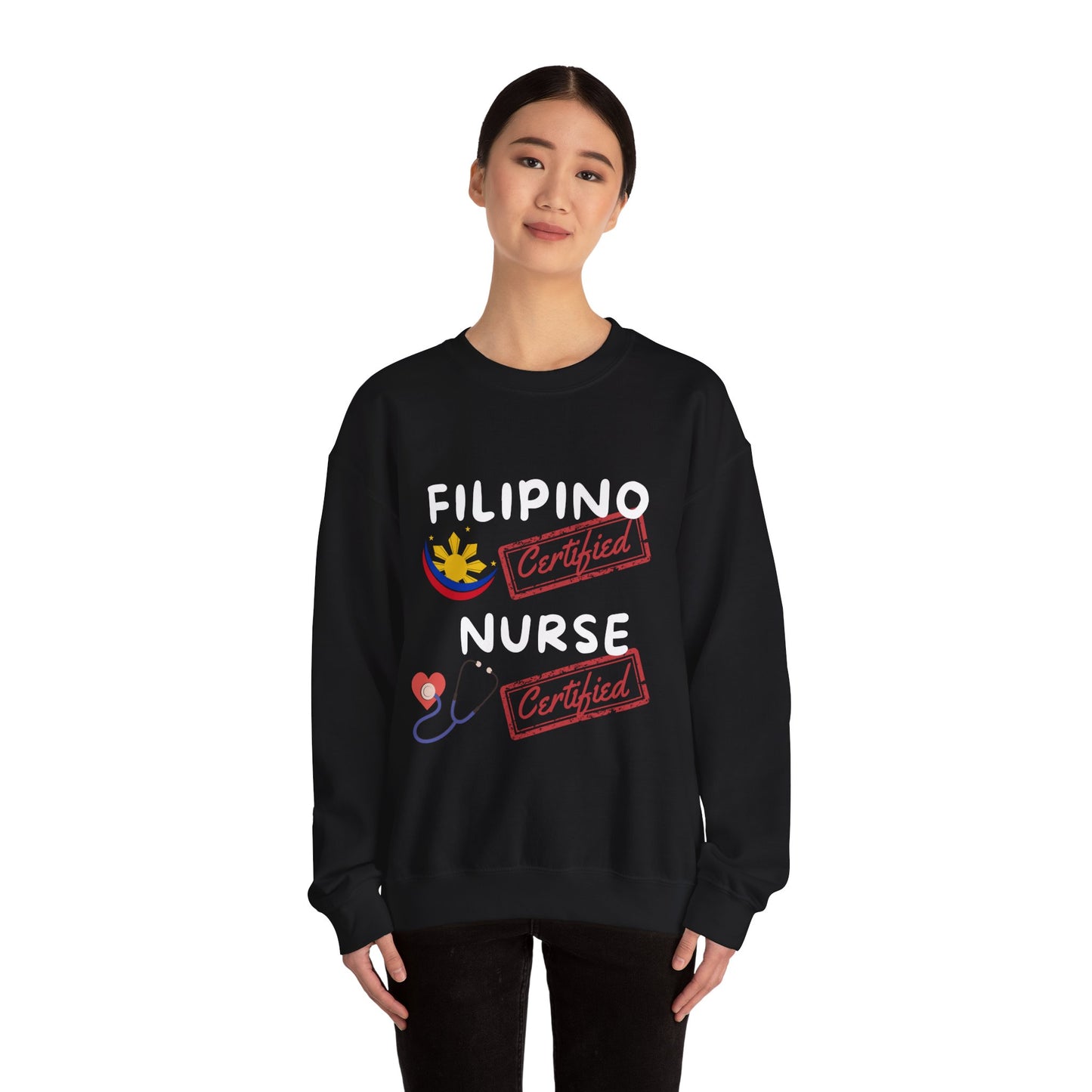 Certified Filipino Nurse & Tsismosa Sweatshirt